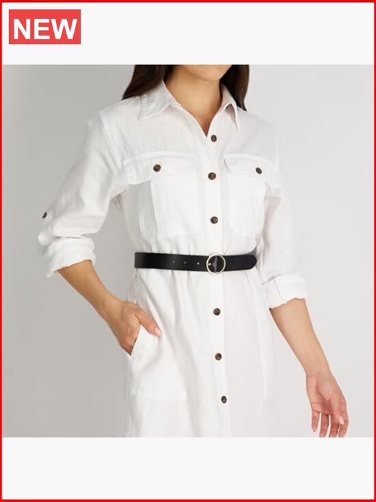Reversible Leather Dress Belt for Jeans Trousers Dresses main image 5